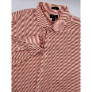 J Crew Ludlow Premium Slim Fit Dress Striped Shirt Men's 16.5/34 (Fit=16.5/32)